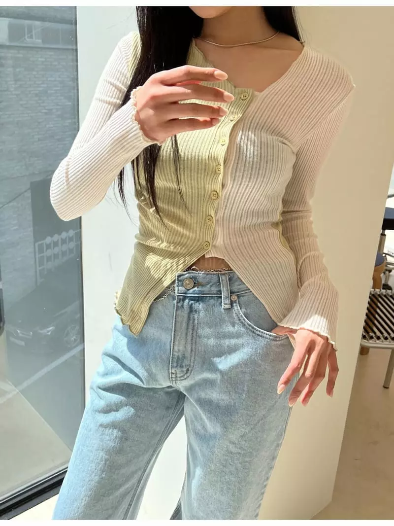 Sllow - Korean Women Fashion - #womensfashion - Riu Nion Pleats Cardigan - 4