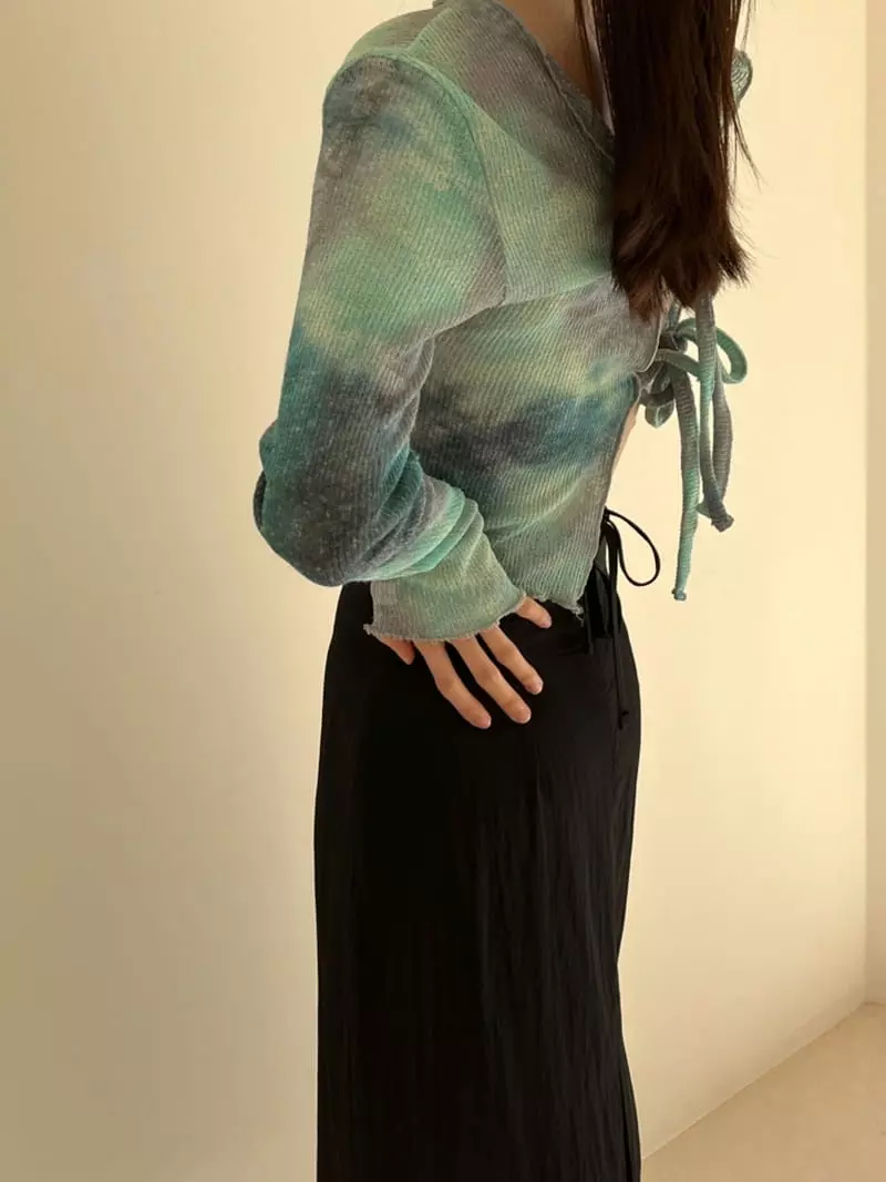 Sllow - Korean Women Fashion - #momslook - Reversible Linen Cardigan - 8