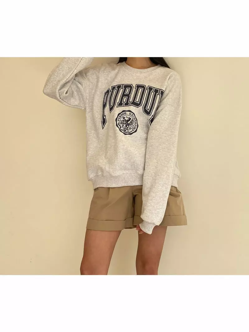 Sllow - Korean Women Fashion - #momslook - Roll-up Shorts - 7