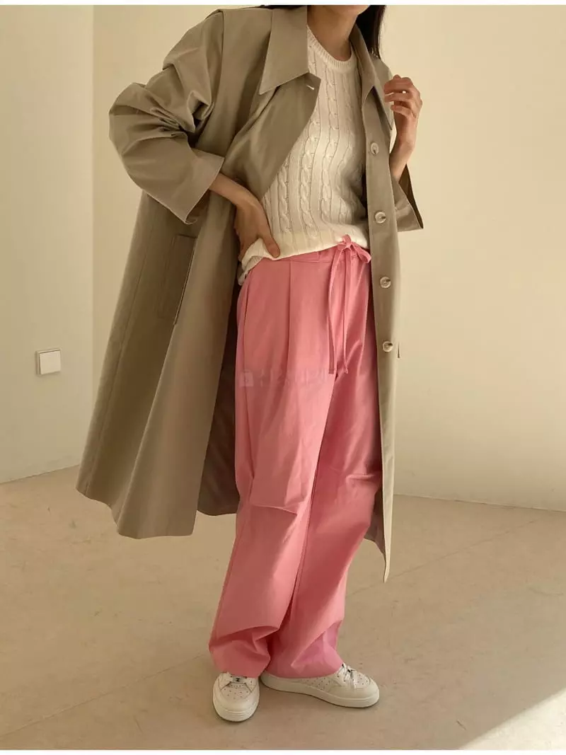 Sllow - Korean Women Fashion - #momslook - 3 Way Bolero Trench Coat - 2