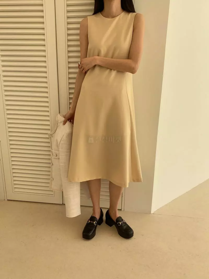 Sllow - Korean Women Fashion - #momslook - Plare Lonf One-piece