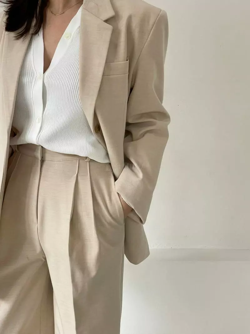 Sllow - Korean Women Fashion - #restrostyle - Brook Tailor Jacket - 4