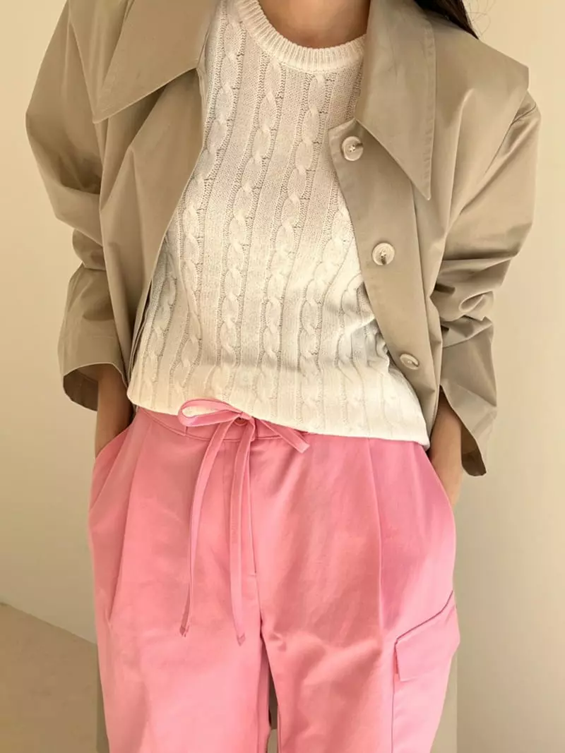Sllow - Korean Women Fashion - #thelittlethings - Brini Pintuck Pants - 8