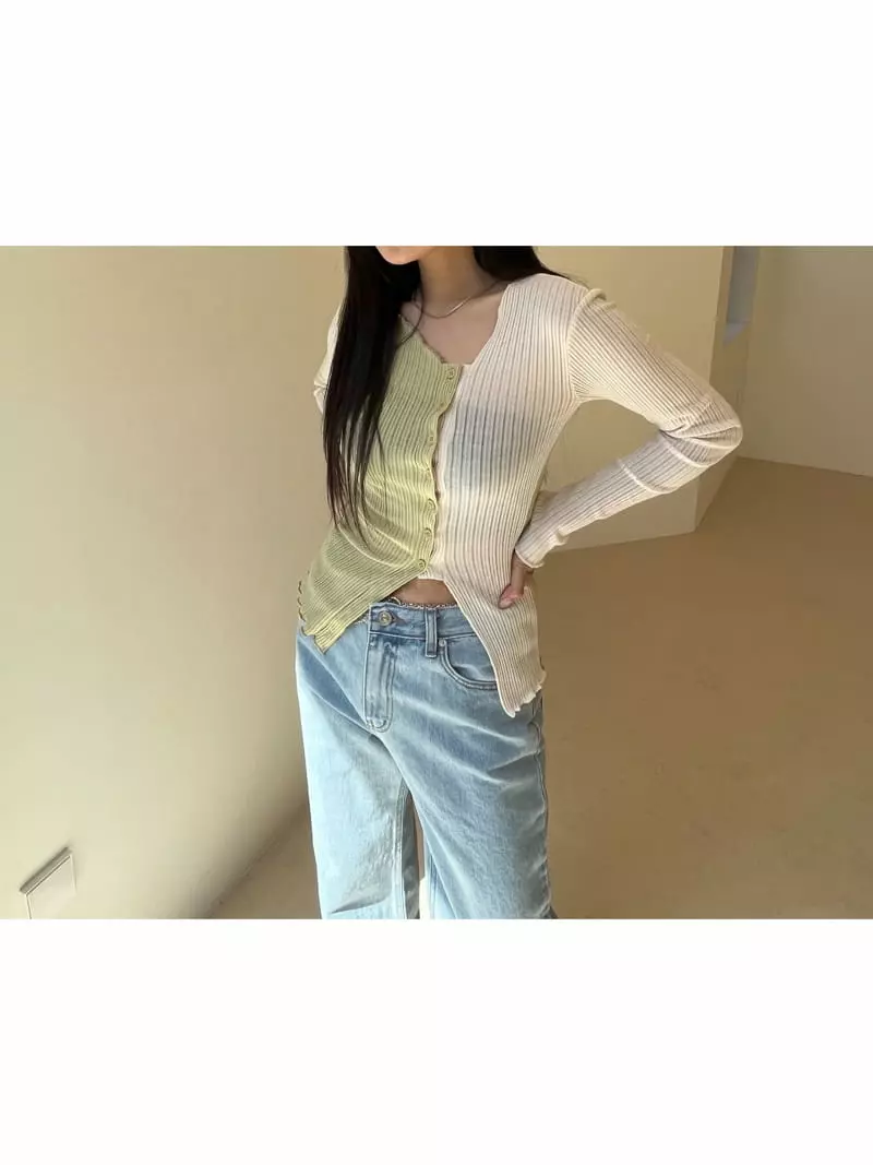 Sllow - Korean Women Fashion - #thelittlethings - Riu Nion Pleats Cardigan