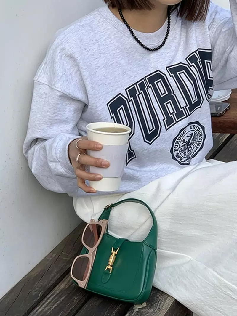 Sllow - Korean Women Fashion - #womensfashion - Pudue Pure Sweatshirt - 3