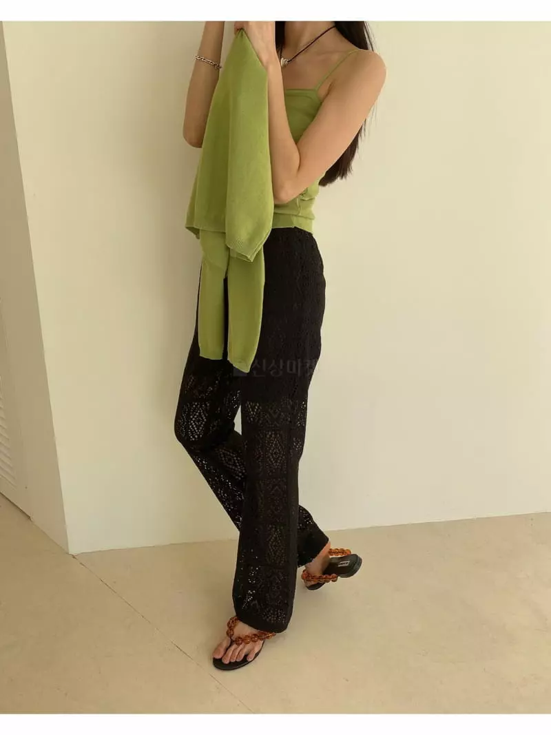 Sllow - Korean Women Fashion - #womensfashion - Cloche Plare Pants - 7