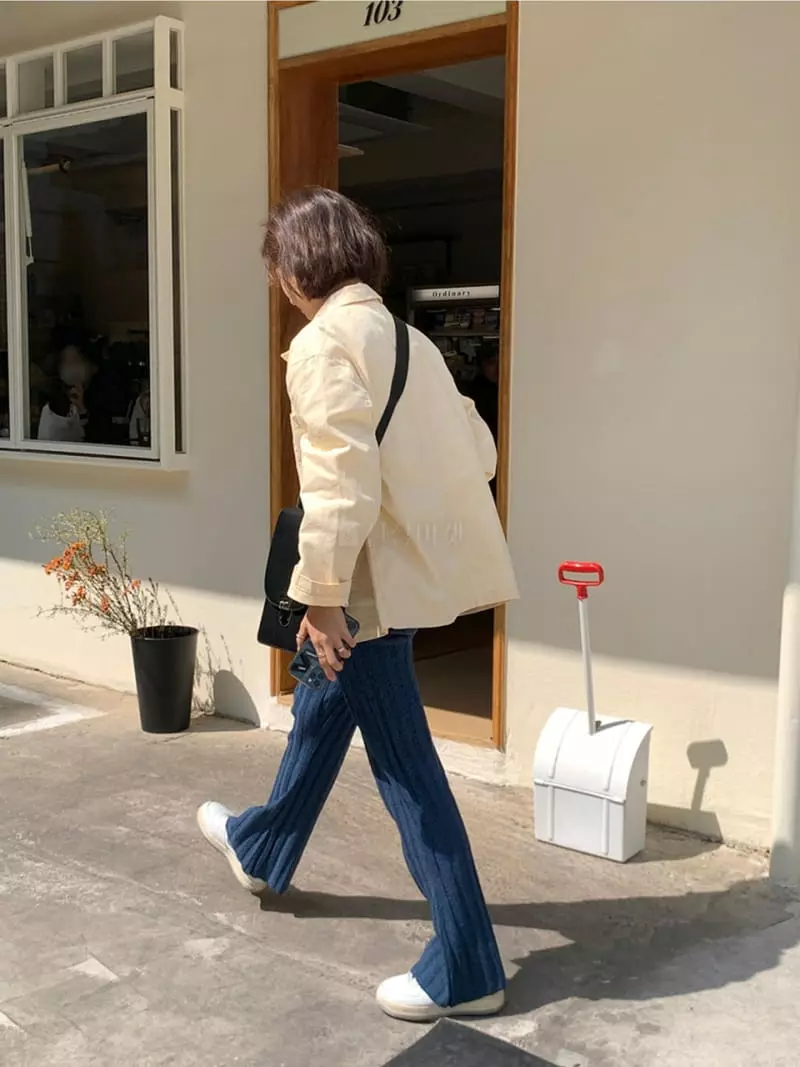 Sllow - Korean Women Fashion - #womensfashion - Canvers Michigan Jacket - 8