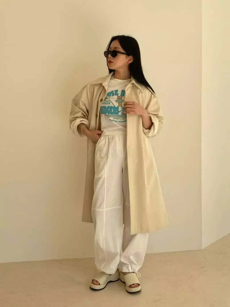 Sllow - Korean Women Fashion - #womensfashion - Jane Balloon Over Coat - 2