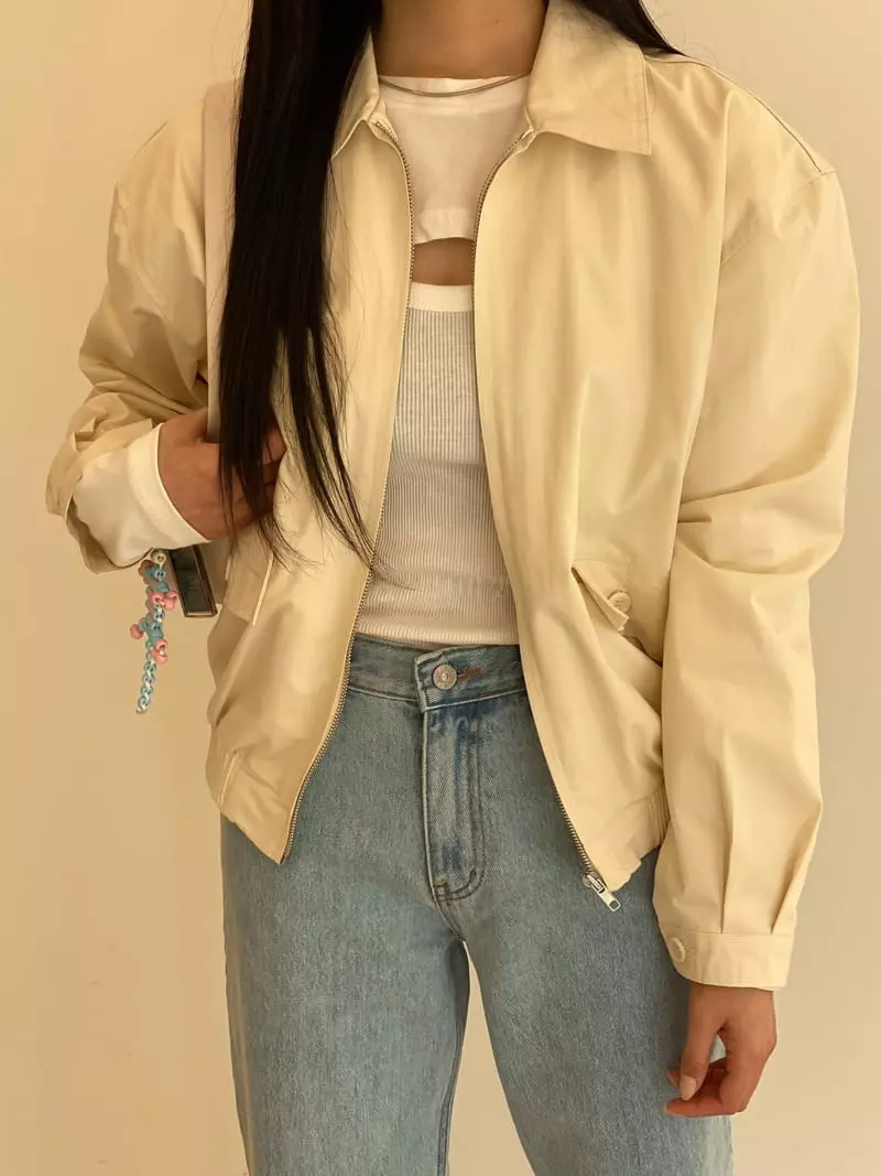 Sllow - Korean Women Fashion - #womensfashion - Urban Bonber Jacket