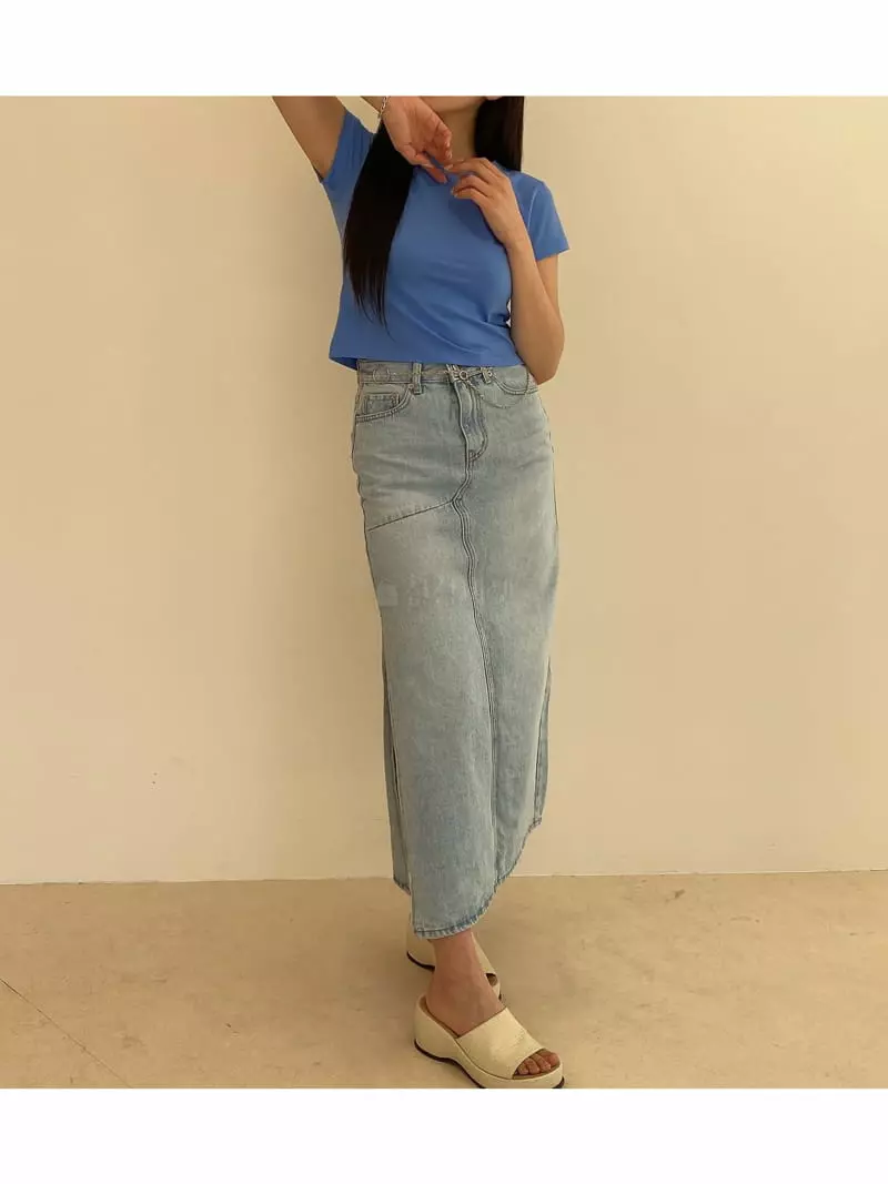 Sllow - Korean Women Fashion - #womensfashion - Slower Babay Tee - 3