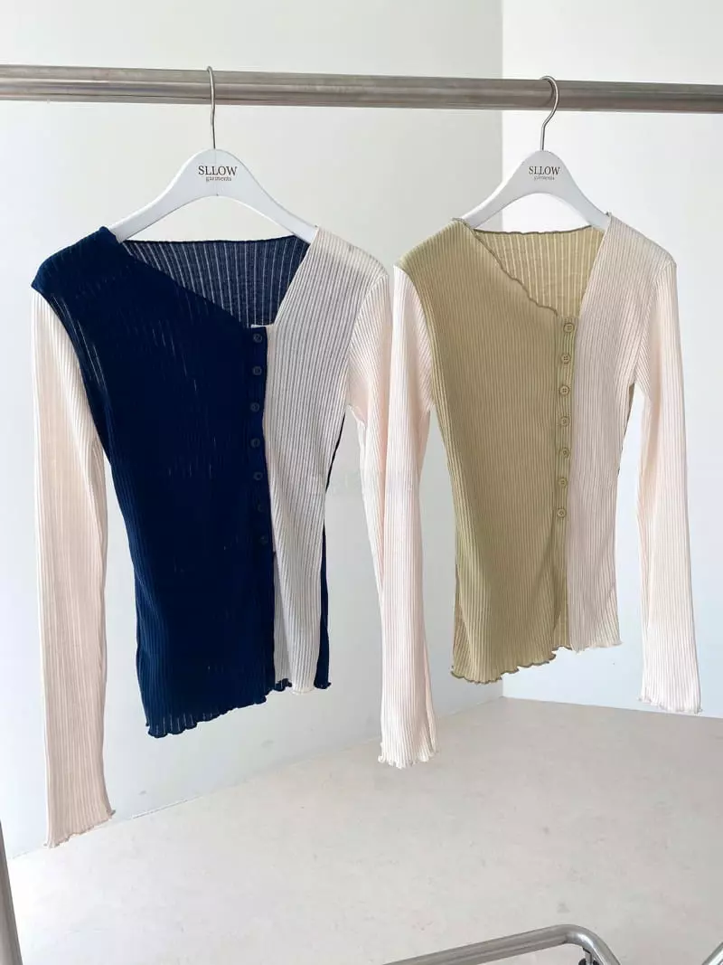 Sllow - Korean Women Fashion - #womensfashion - Riu Nion Pleats Cardigan - 5