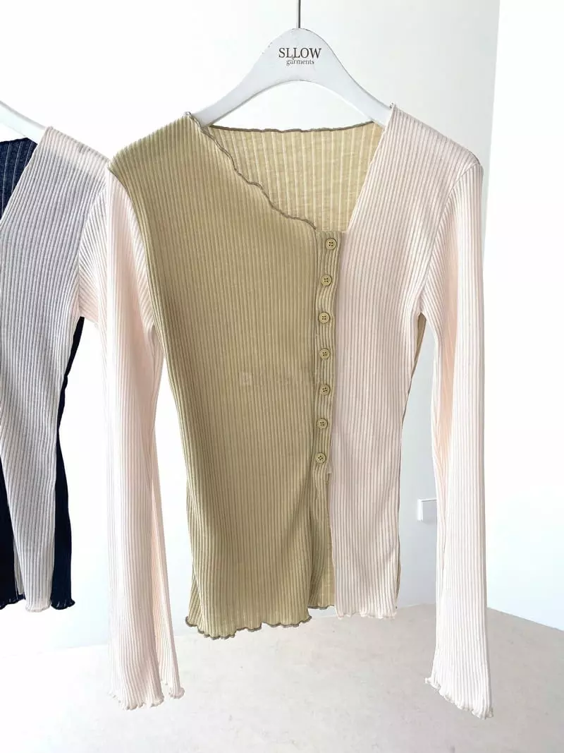 Sllow - Korean Women Fashion - #womensfashion - Riu Nion Pleats Cardigan - 7