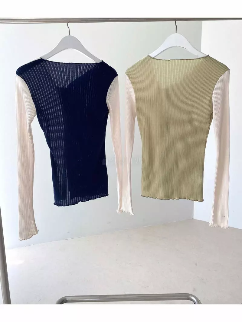 Sllow - Korean Women Fashion - #womensfashion - Riu Nion Pleats Cardigan - 9
