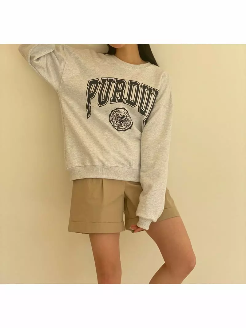 Sllow - Korean Women Fashion - #womensfashion - Roll-up Shorts - 12