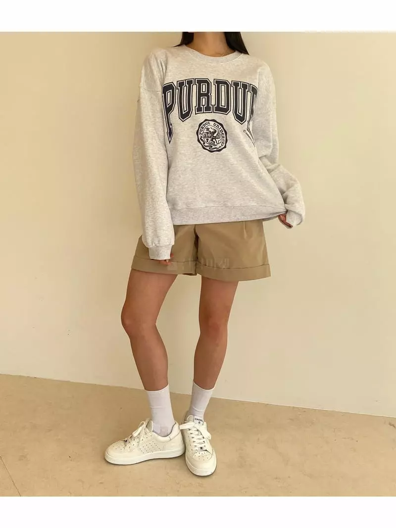 Sllow - Korean Women Fashion - #womensfashion - Roll-up Shorts - 8