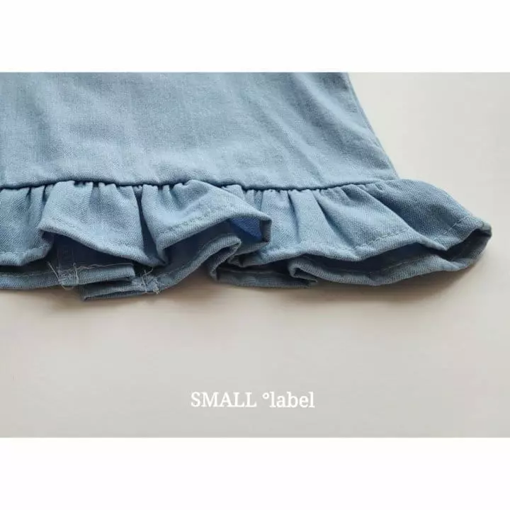 Small Label - Korean Children Fashion - #kidzfashiontrend - Denim Frill Top  - 4