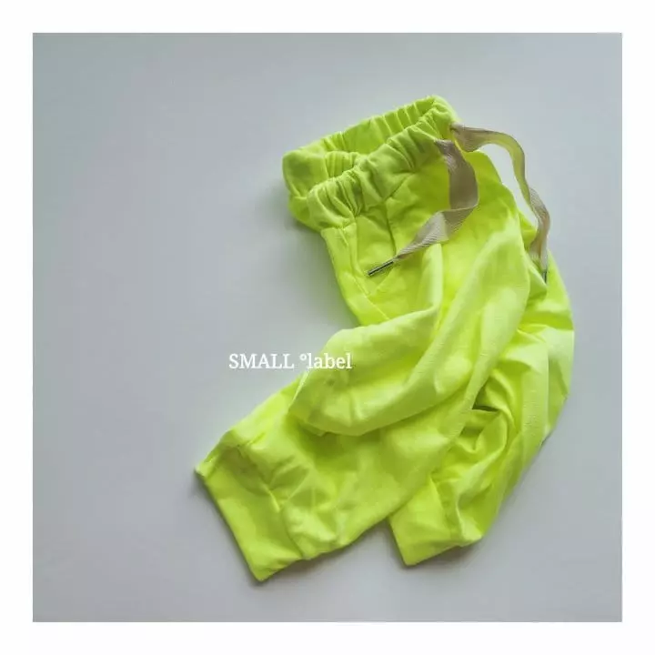 Small Label - Korean Children Fashion - #childofig - Neon Jogger Pants - 8