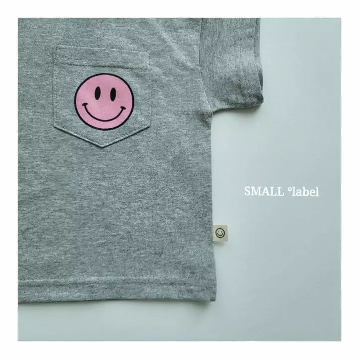 Small Label - Korean Children Fashion - #childofig - Smile Pocket Tee - 6