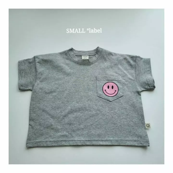 Small Label - Korean Children Fashion - #childofig - Smile Pocket Tee - 7
