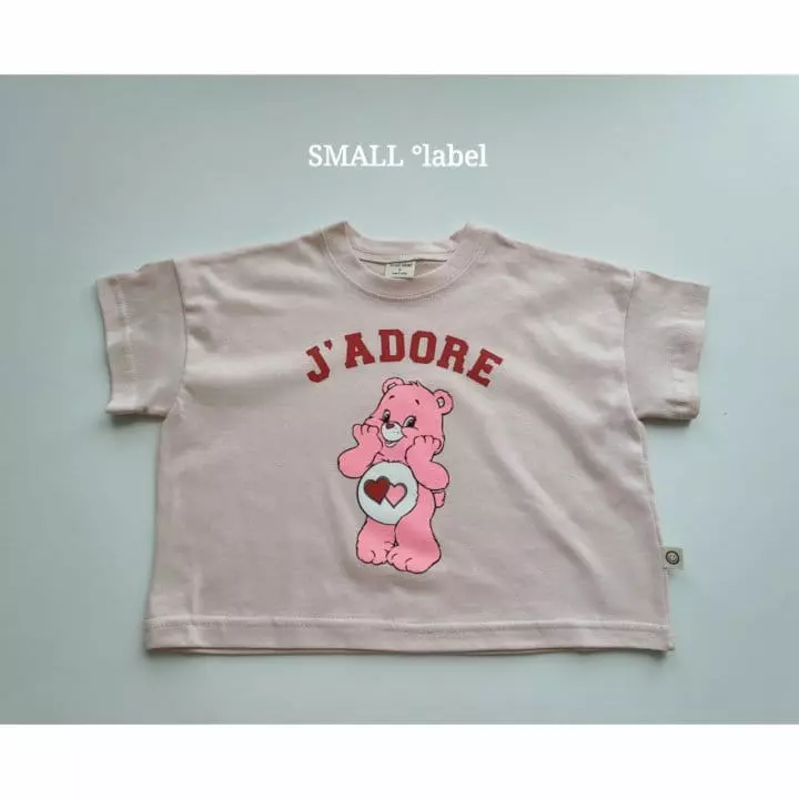 Small Label - Korean Children Fashion - #prettylittlegirls - Pink Bear Tee - 4