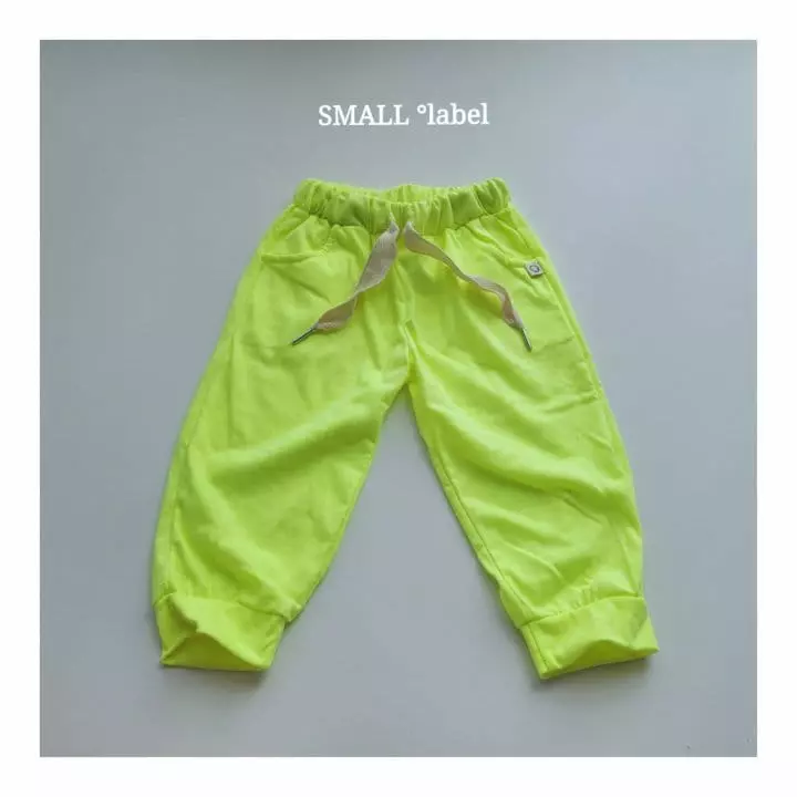 Small Label - Korean Children Fashion - #childrensboutique - Neon Jogger Pants - 10