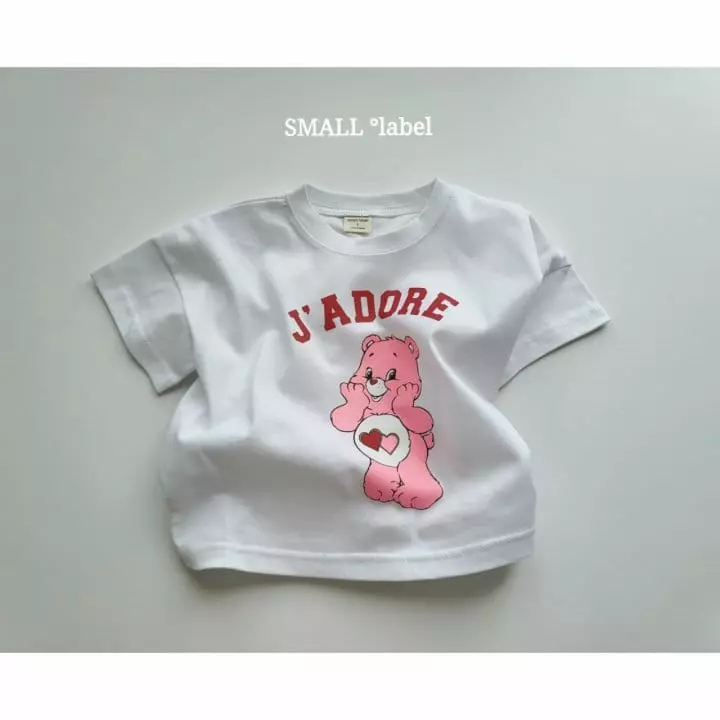 Small Label - Korean Children Fashion - #designkidswear - Pink Bear Tee - 7