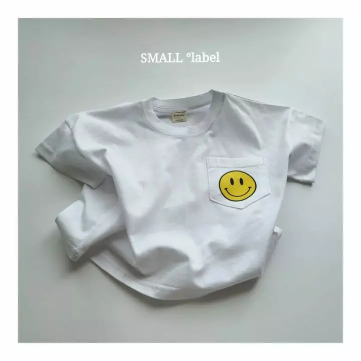 Small Label - Korean Children Fashion - #discoveringself - Smile Pocket Tee - 10