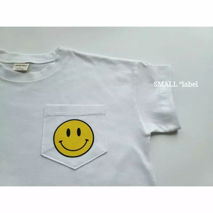 Small Label - Korean Children Fashion - #fashionkids - Smile Pocket Tee - 11