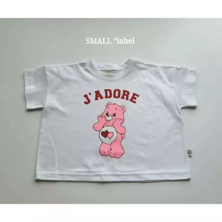 Small Label - Korean Children Fashion - #fashionkids - Pink Bear Tee - 9