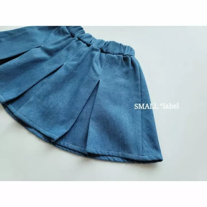 Small Label - Korean Children Fashion - #kidsshorts - Tennis Skirt Leggings Denim - 2