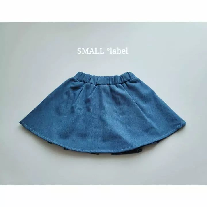 Small Label - Korean Children Fashion - #kidsstore - Tennis Skirt Leggings Denim - 3