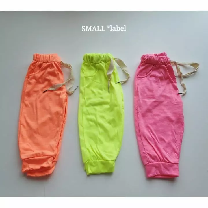 Small Label - Korean Children Fashion - #kidsstore - Neon Jogger Pants