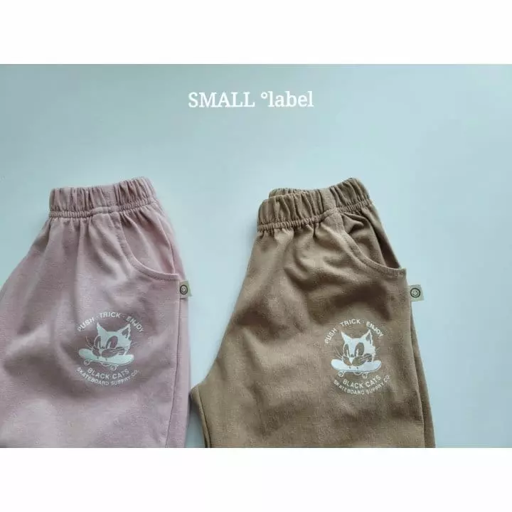 Small Label - Korean Children Fashion - #kidzfashiontrend - Cat Board Pants