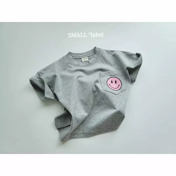 Small Label - Korean Children Fashion - #littlefashionista - Smile Pocket Tee - 2