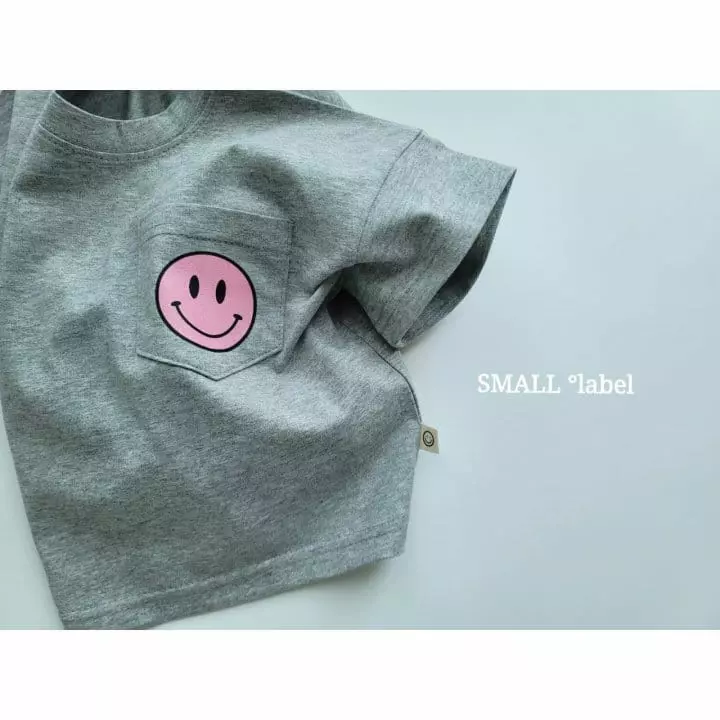Small Label - Korean Children Fashion - #magicofchildhood - Smile Pocket Tee - 3