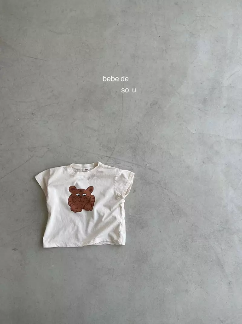 So U - Korean Baby Fashion - #babyclothing - Bebe Tiger Tee - 7