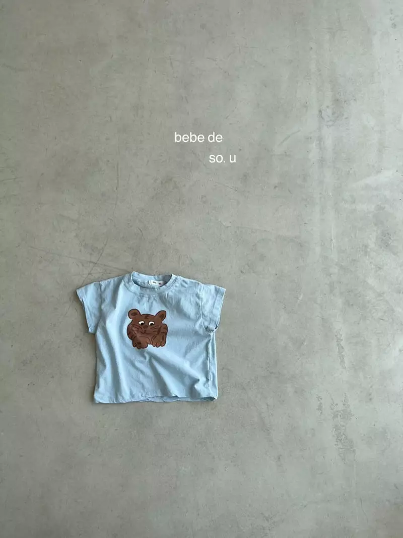 So U - Korean Baby Fashion - #babyfashion - Bebe Tiger Tee - 8