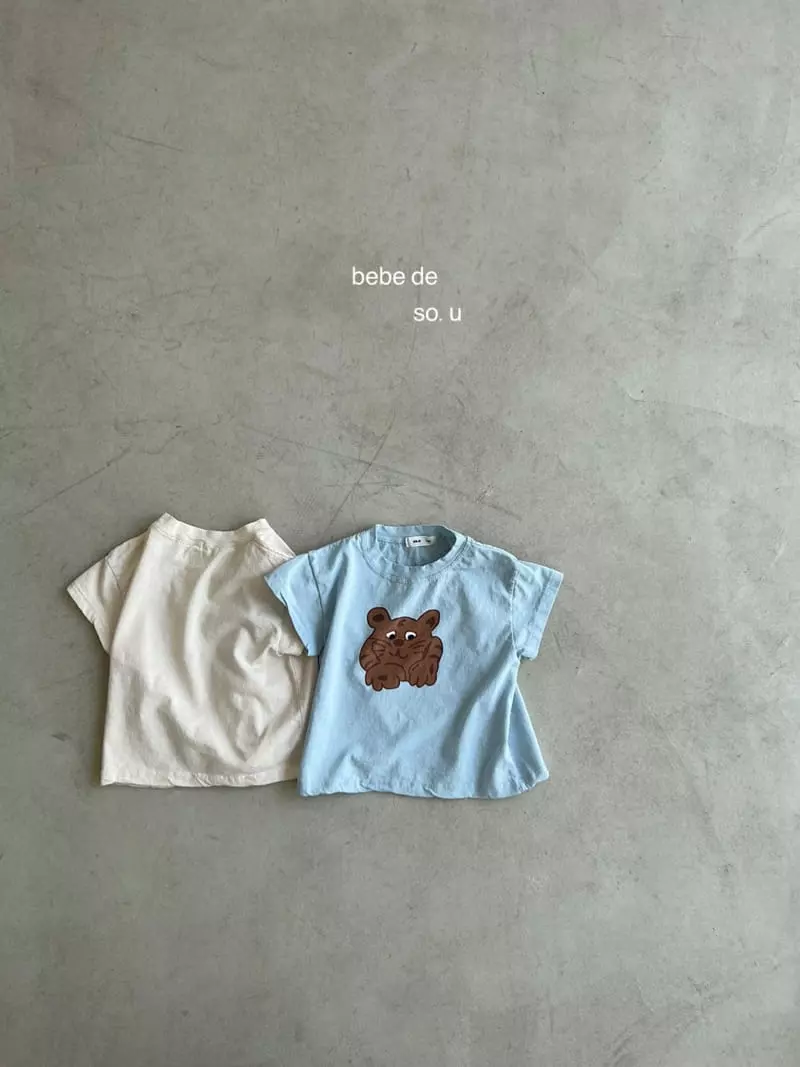 So U - Korean Baby Fashion - #babyfever - Bebe Tiger Tee - 9