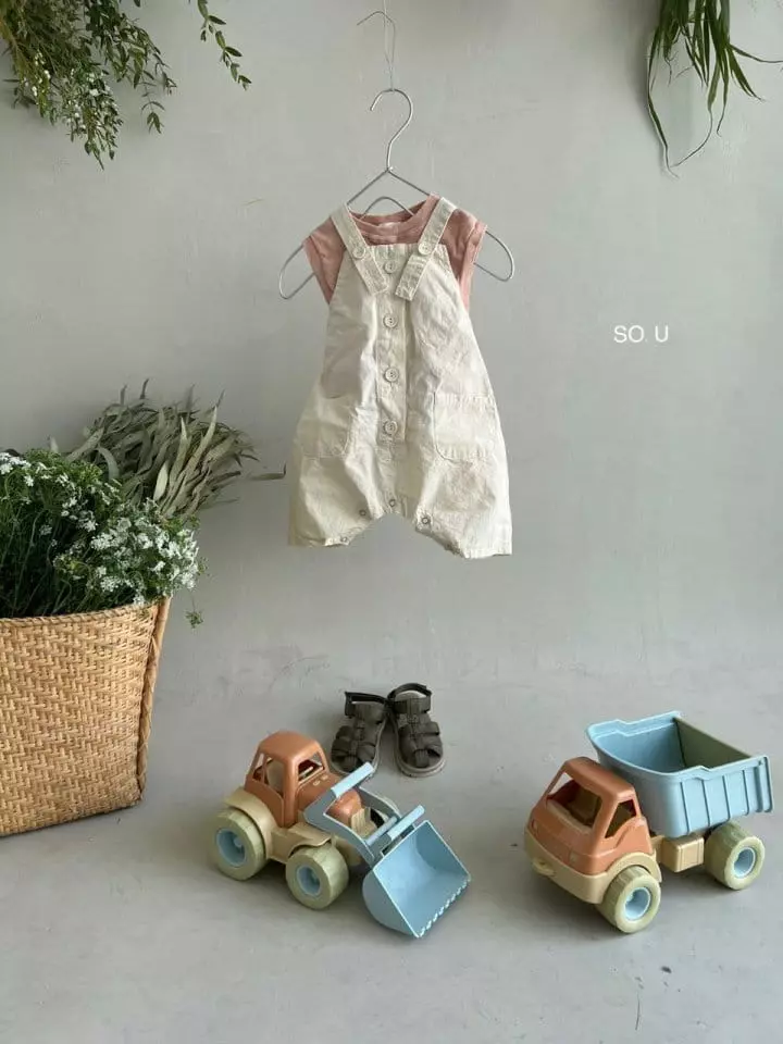 So U - Korean Baby Fashion - #babylifestyle - Bebe Danjjak Bodysuit - 4