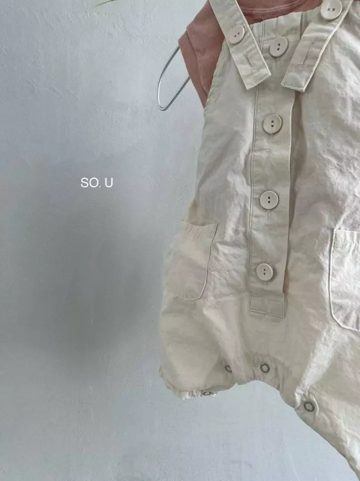 So U - Korean Baby Fashion - #babyootd - Bebe Danjjak Bodysuit - 5