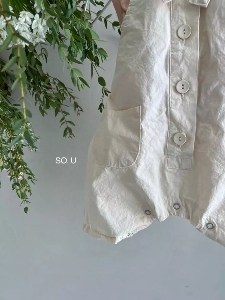 So U - Korean Baby Fashion - #babyoutfit - Bebe Danjjak Bodysuit - 6