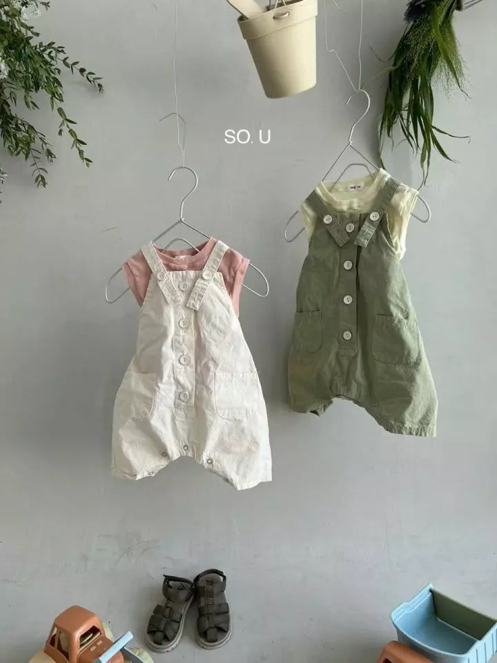 So U - Korean Baby Fashion - #onlinebabyboutique - Bebe Danjjak Bodysuit - 9