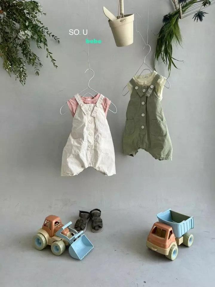 So U - Korean Baby Fashion - #onlinebabyshop - Bebe Danjjak Bodysuit - 10