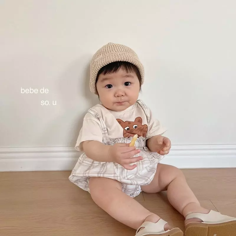 So U - Korean Baby Fashion - #onlinebabyshop - Bebe Tiger Tee - 4