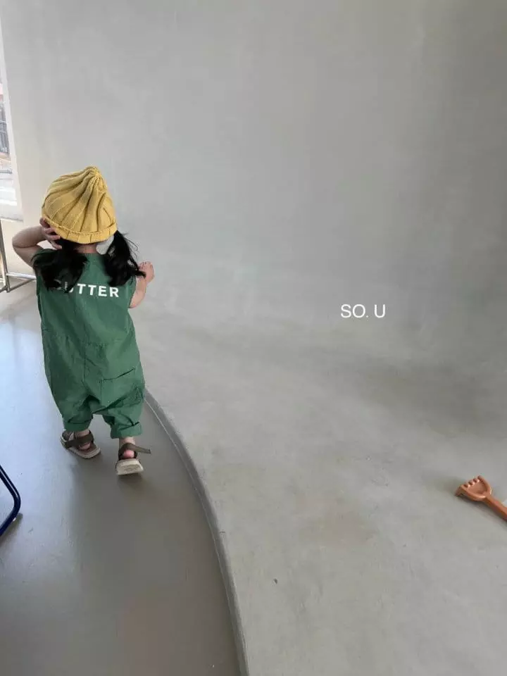 So U - Korean Children Fashion - #Kfashion4kids - Butter Overalls Bodysuit - 7