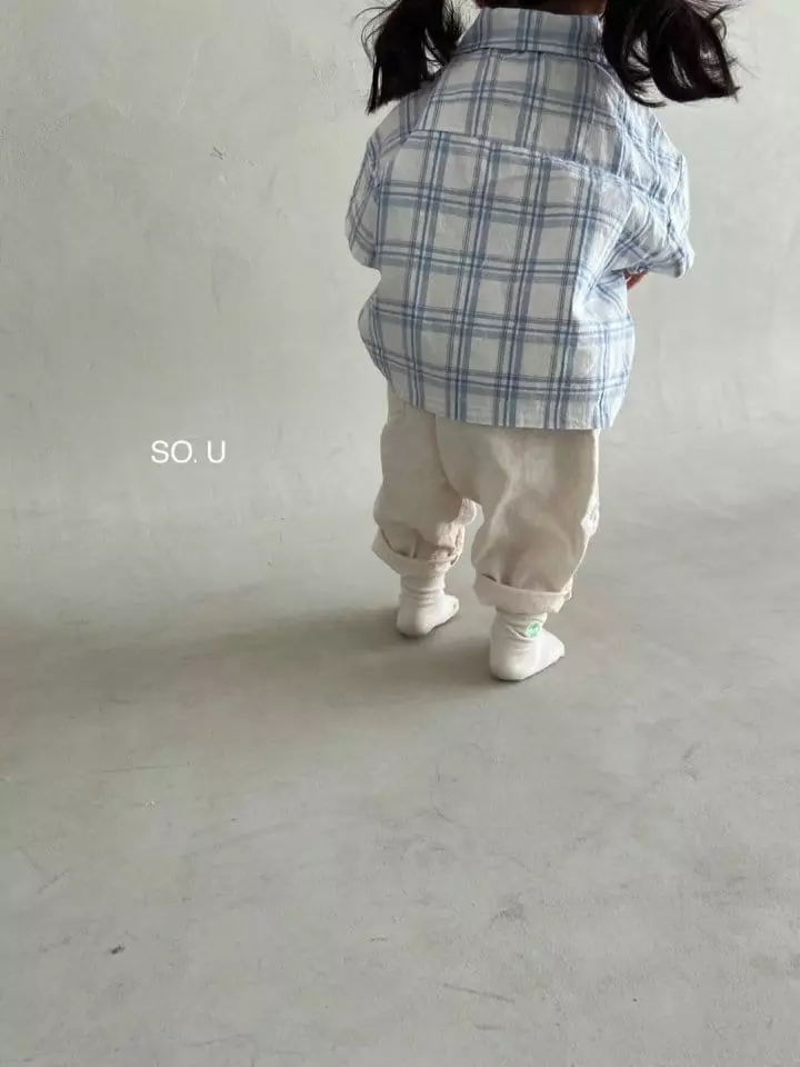 So U - Korean Children Fashion - #childofig - Button Pants - 3