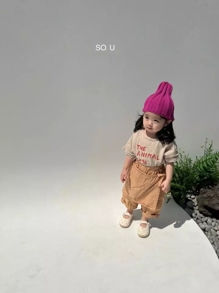So U - Korean Children Fashion - #childofig - Apron Pants