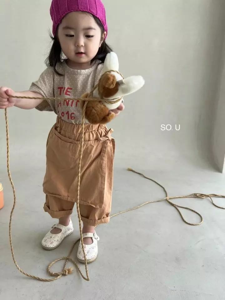 So U - Korean Children Fashion - #childofig - Apron Pants - 2
