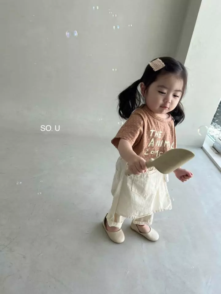So U - Korean Children Fashion - #childofig - Dot Tee