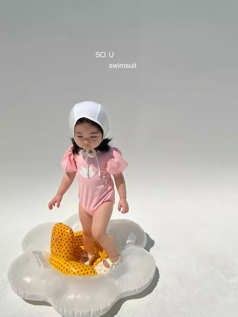 So U - Korean Children Fashion - #childofig - Kitty Swimwear